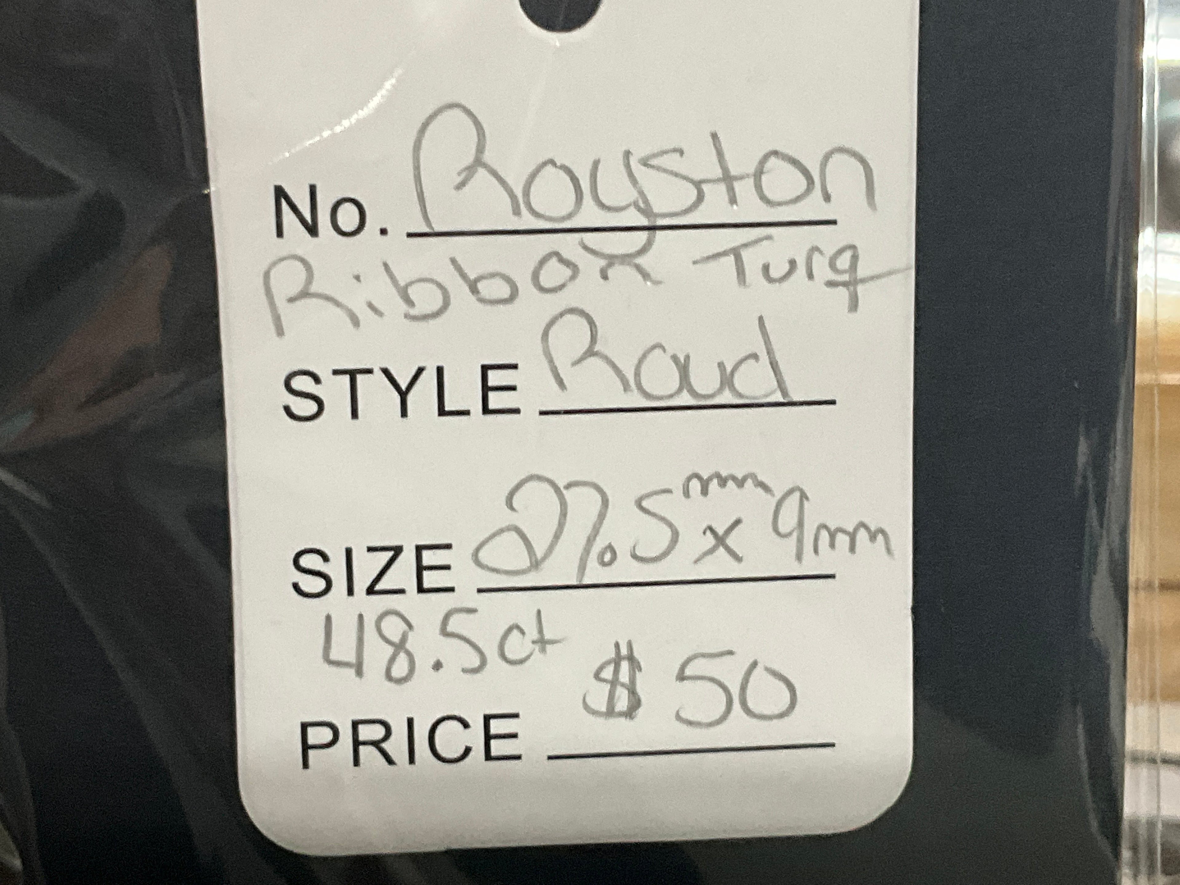 Royston Ribbon Turquoise