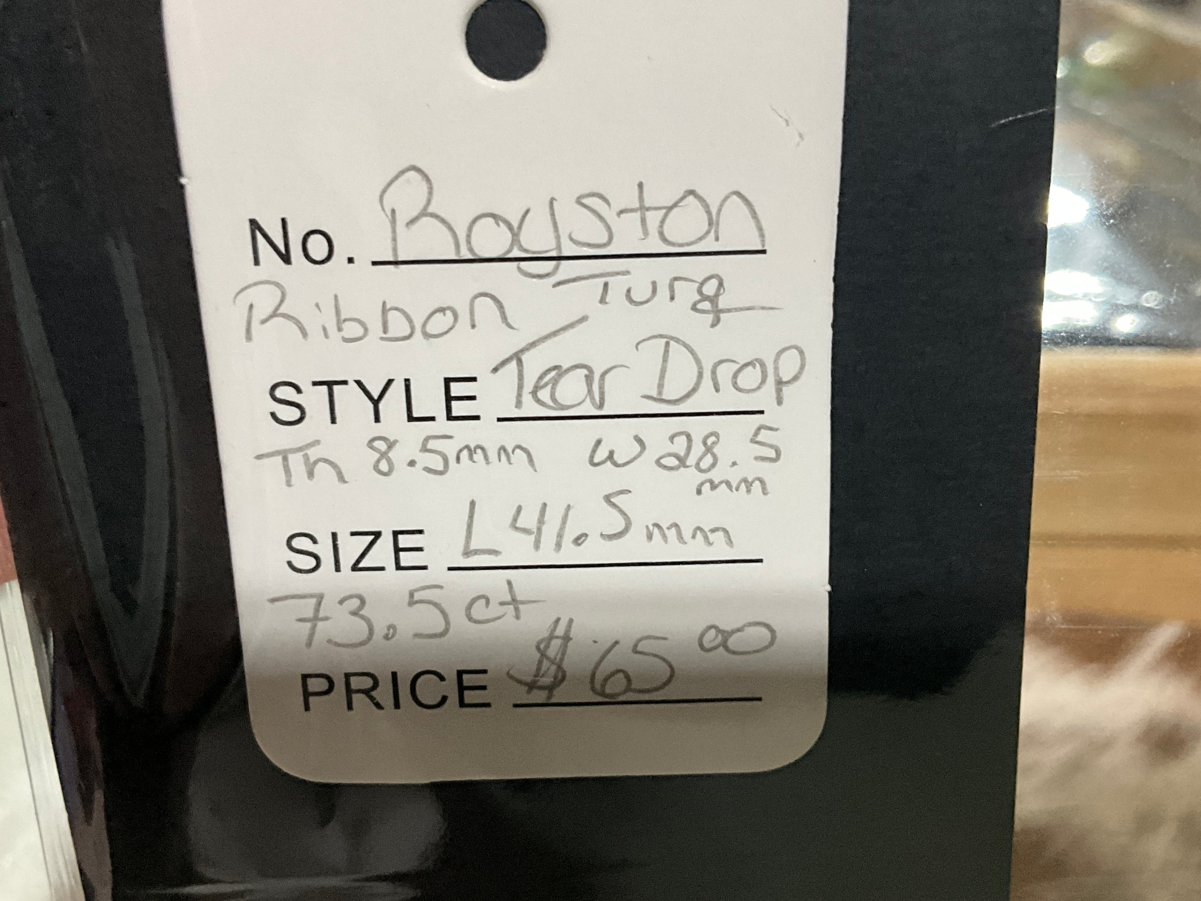 Royston Ribbon Turquoise