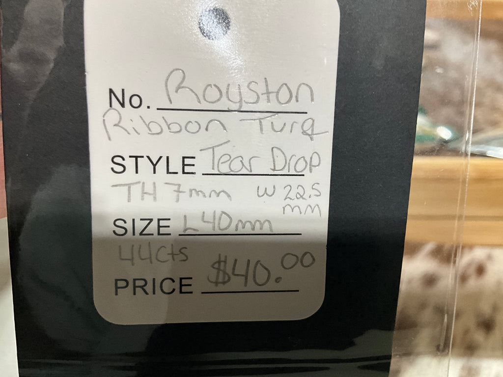Royston Ribbon Turquoise