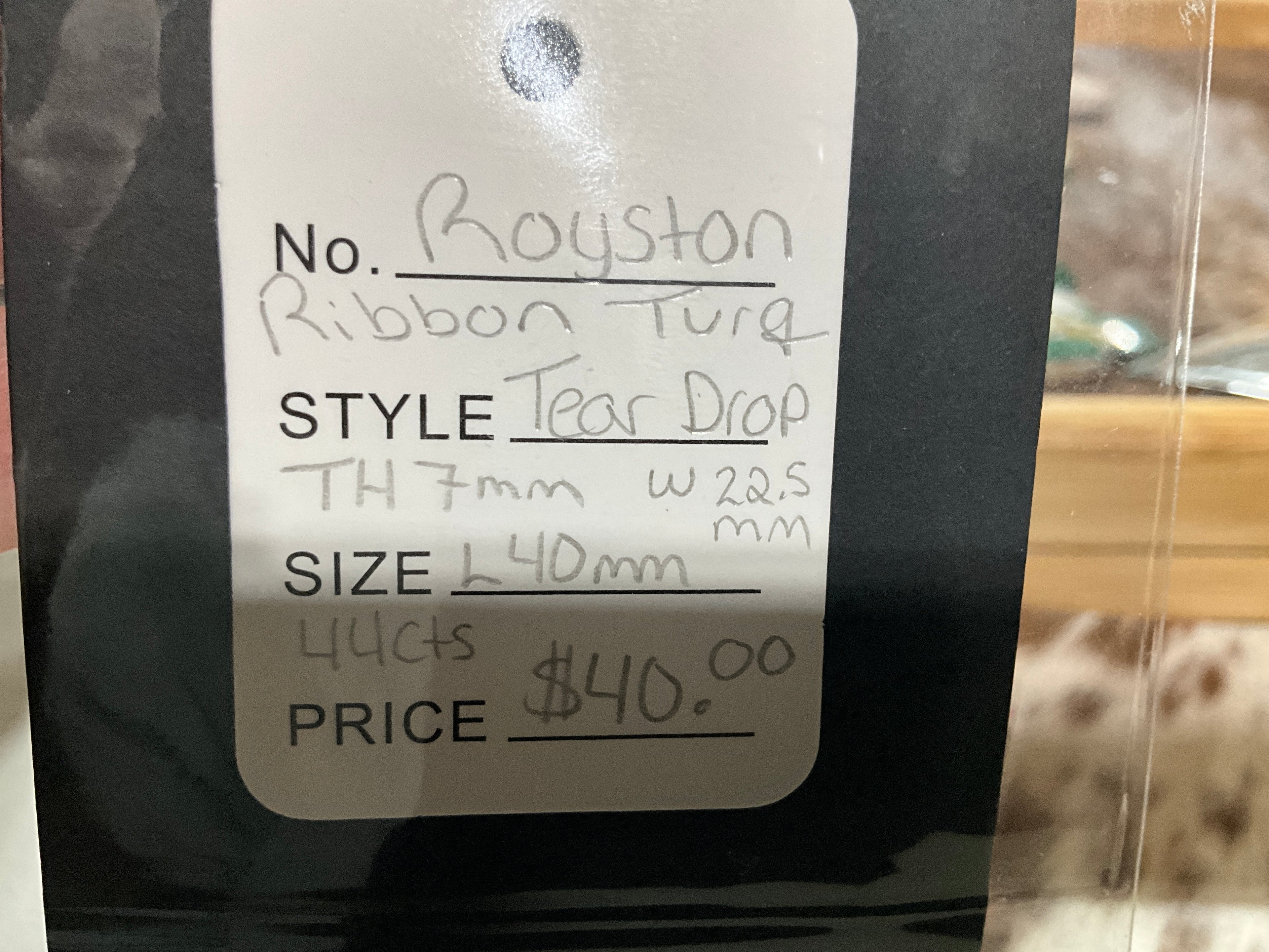Royston Ribbon Turquoise
