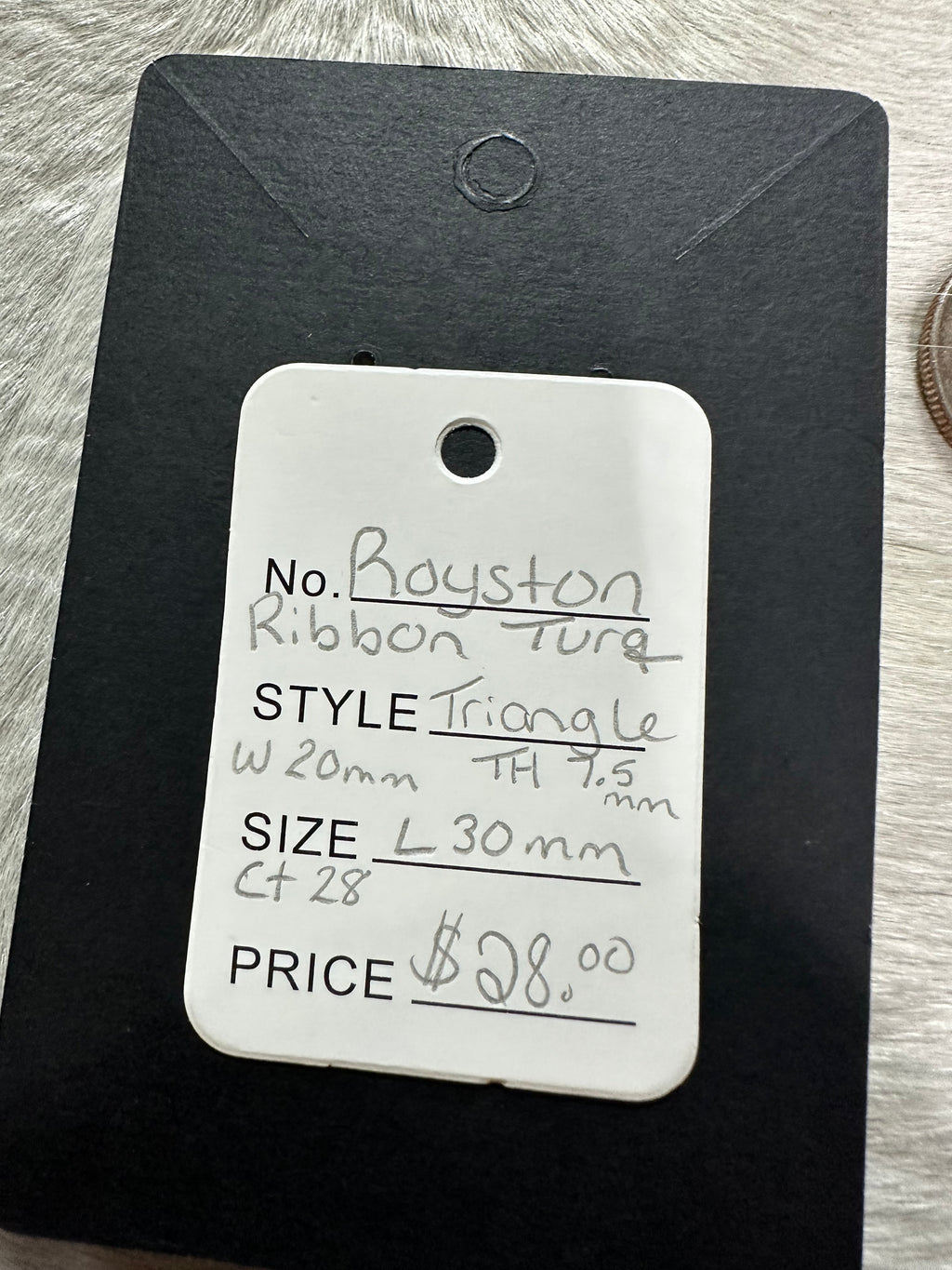 Royston Ribbon Turquoise