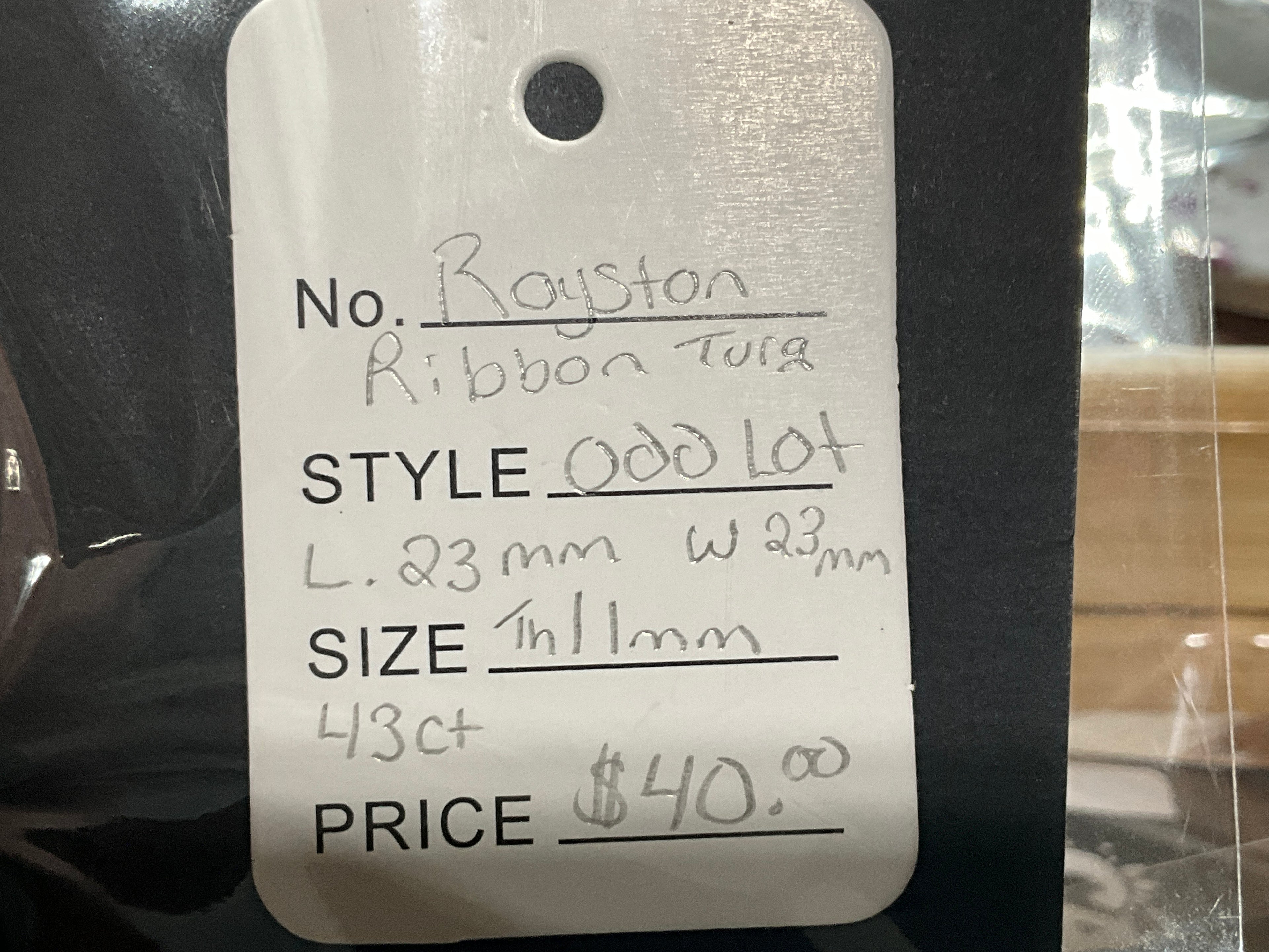 Royston Ribbon Turquoise