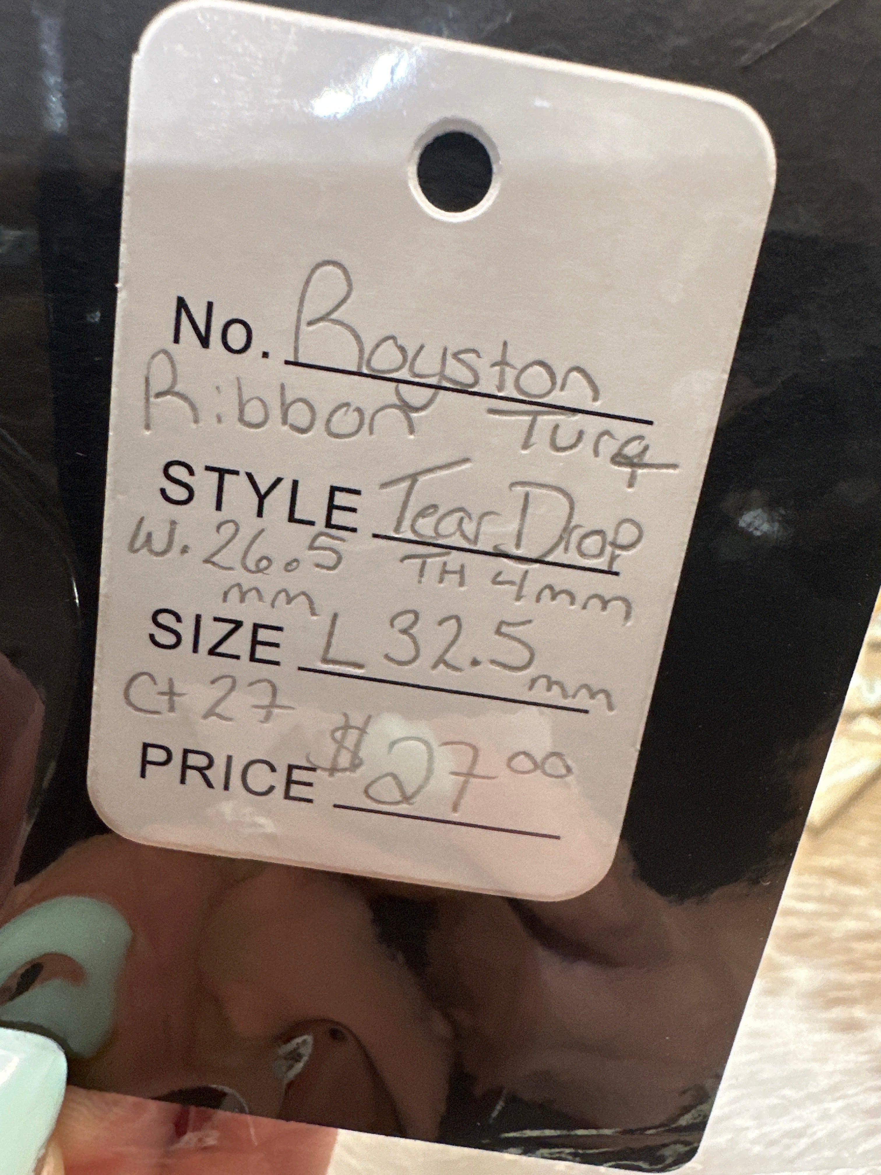 Royston Ribbon Turquoise