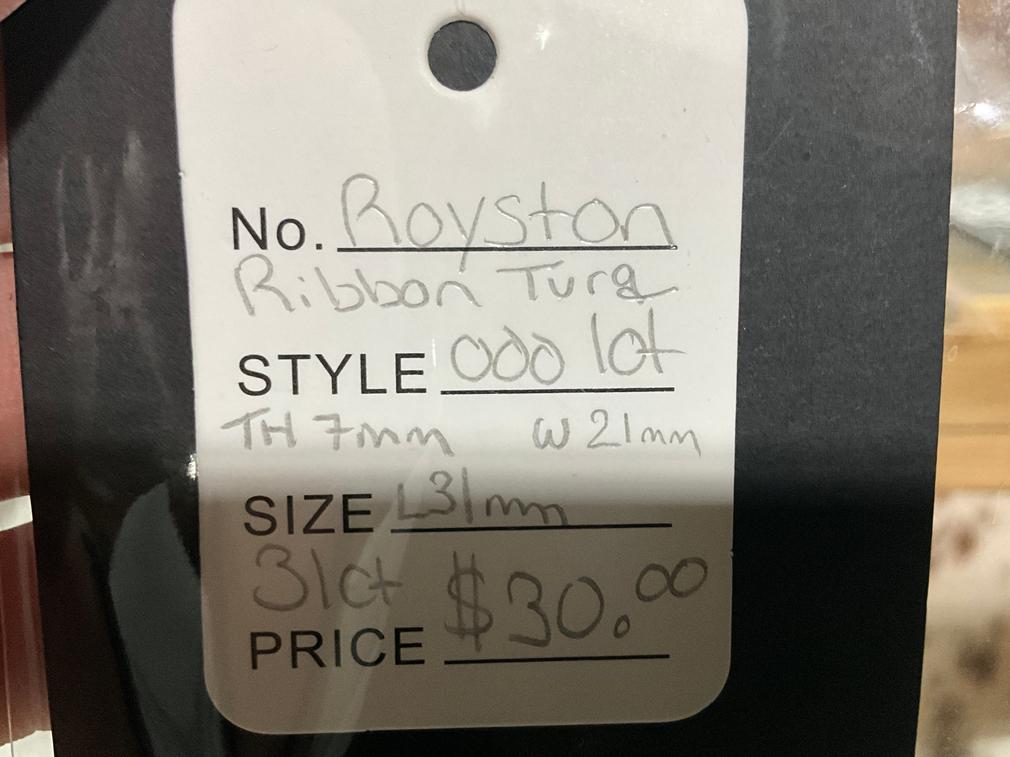 Royston Ribbon Turquoise