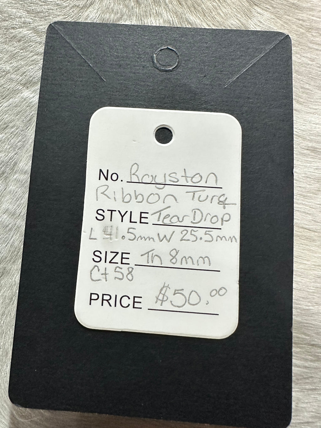 Royston Ribbon Turquoise