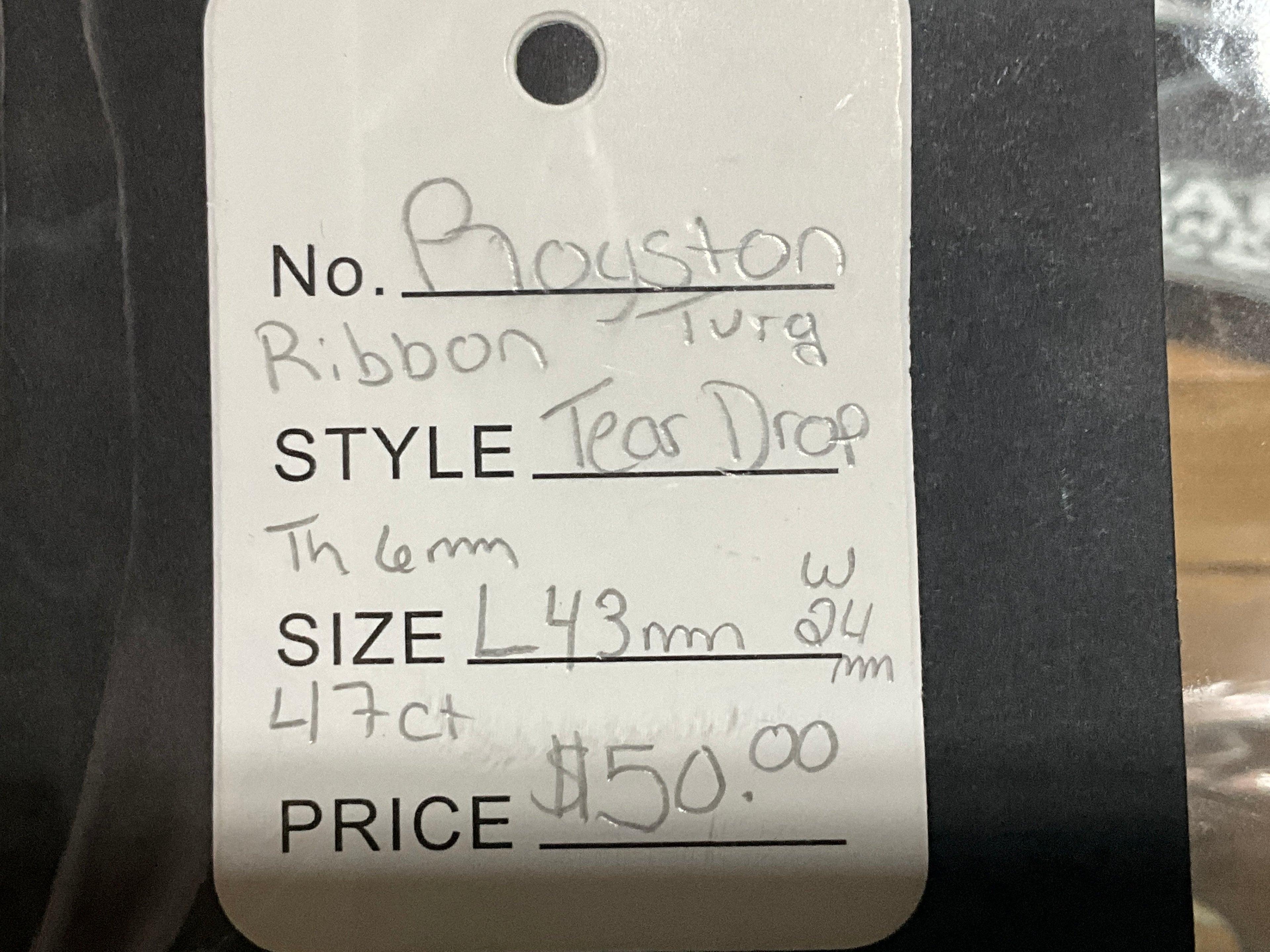 Royston Ribbon Turquoise