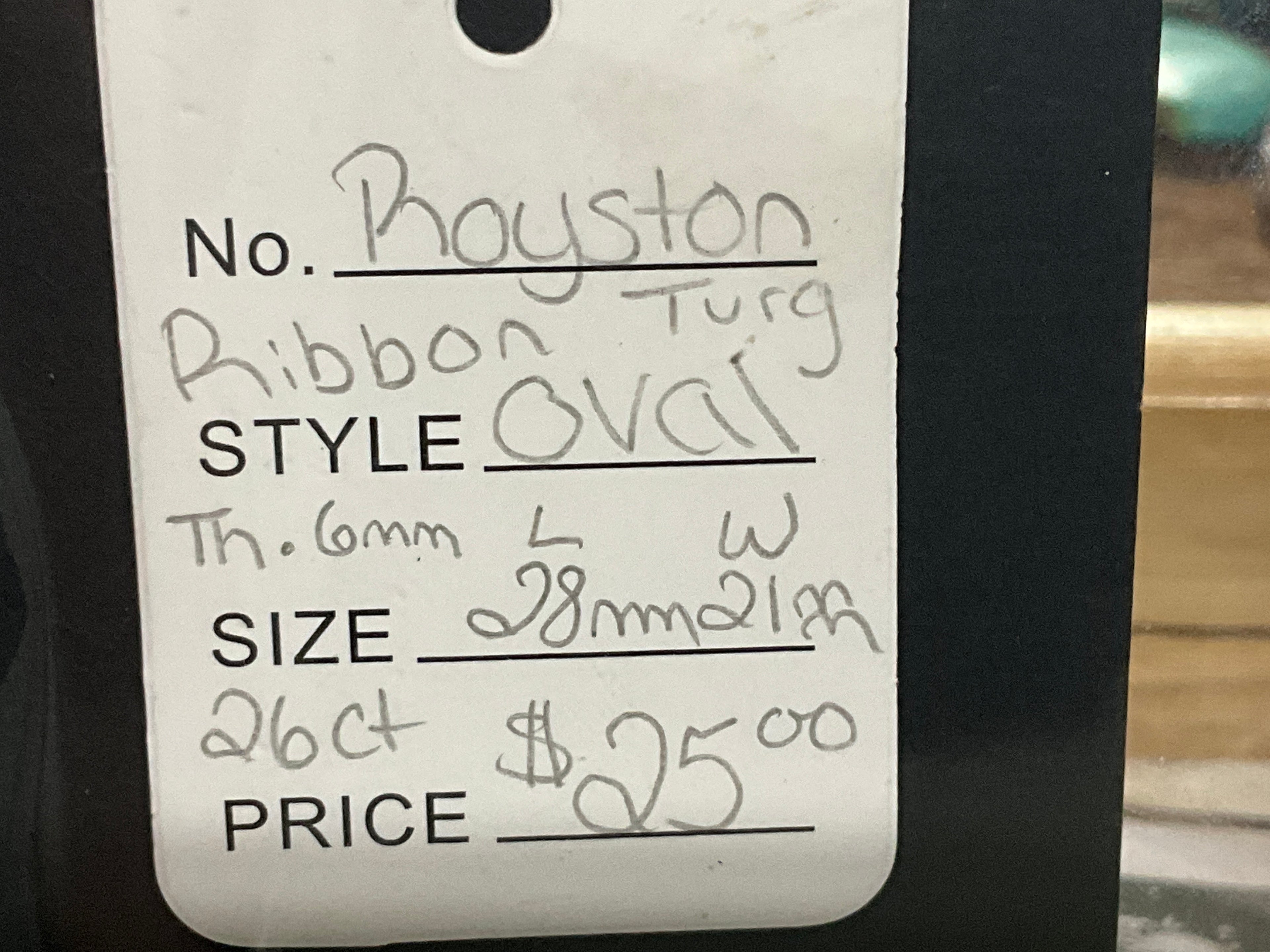 Royston Ribbon Turquoise