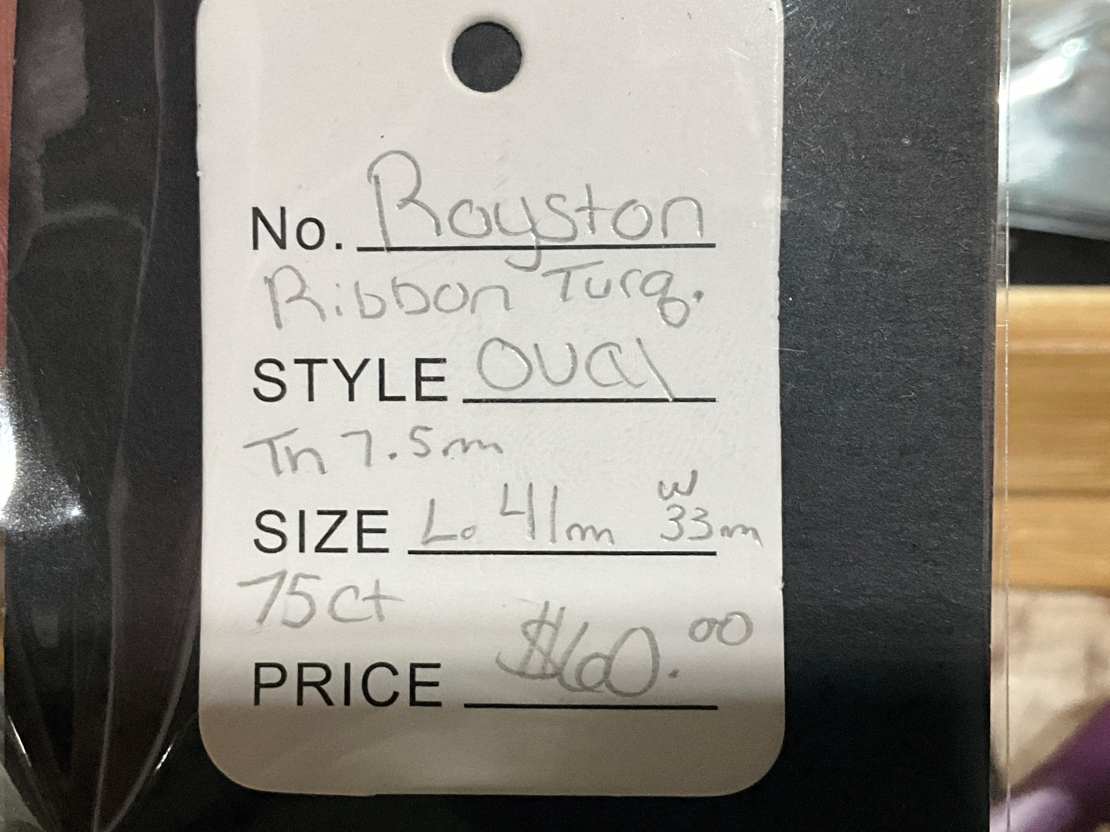 Royston Ribbon Turquoise