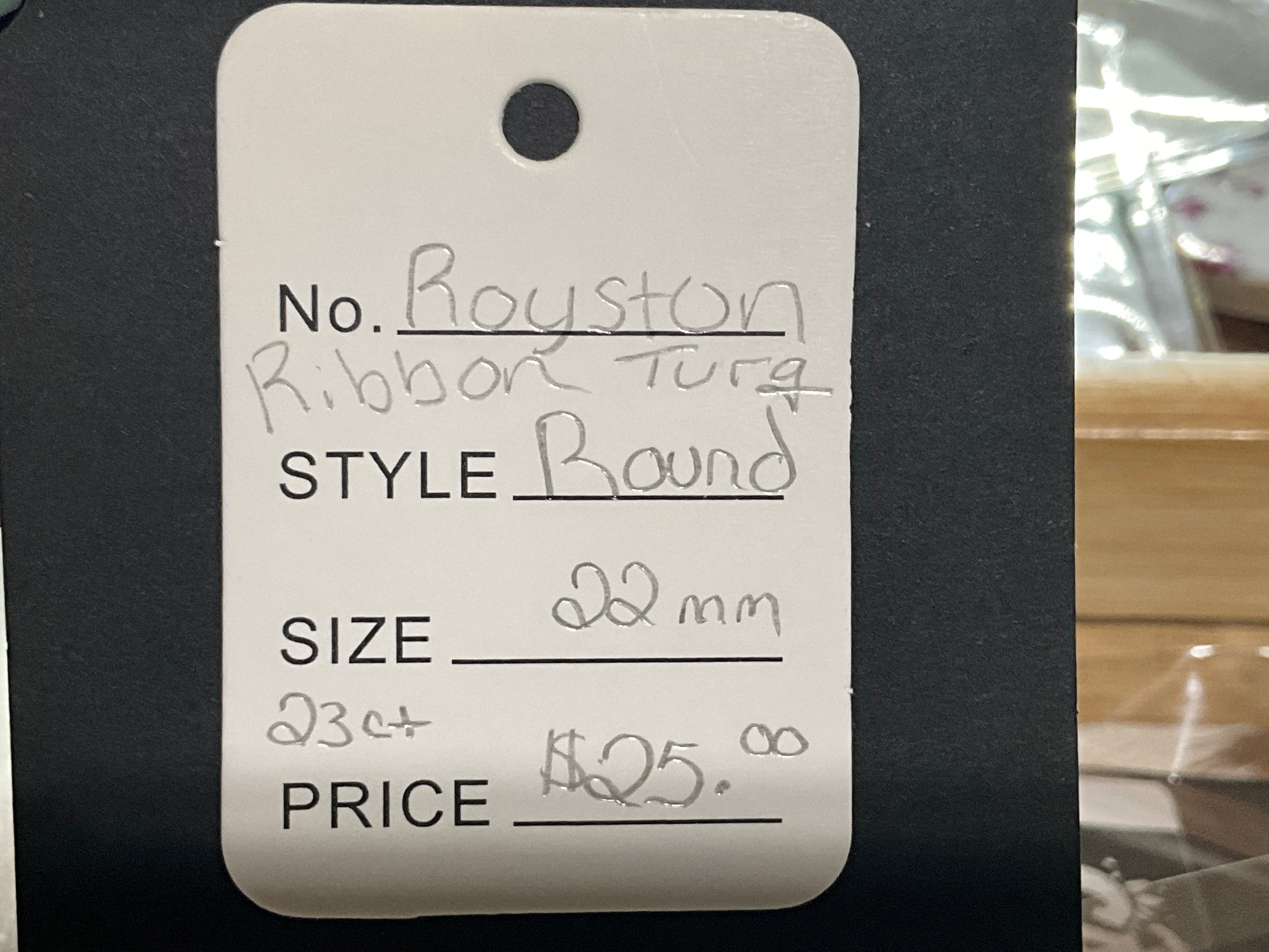 Royston Ribbon Turquoise