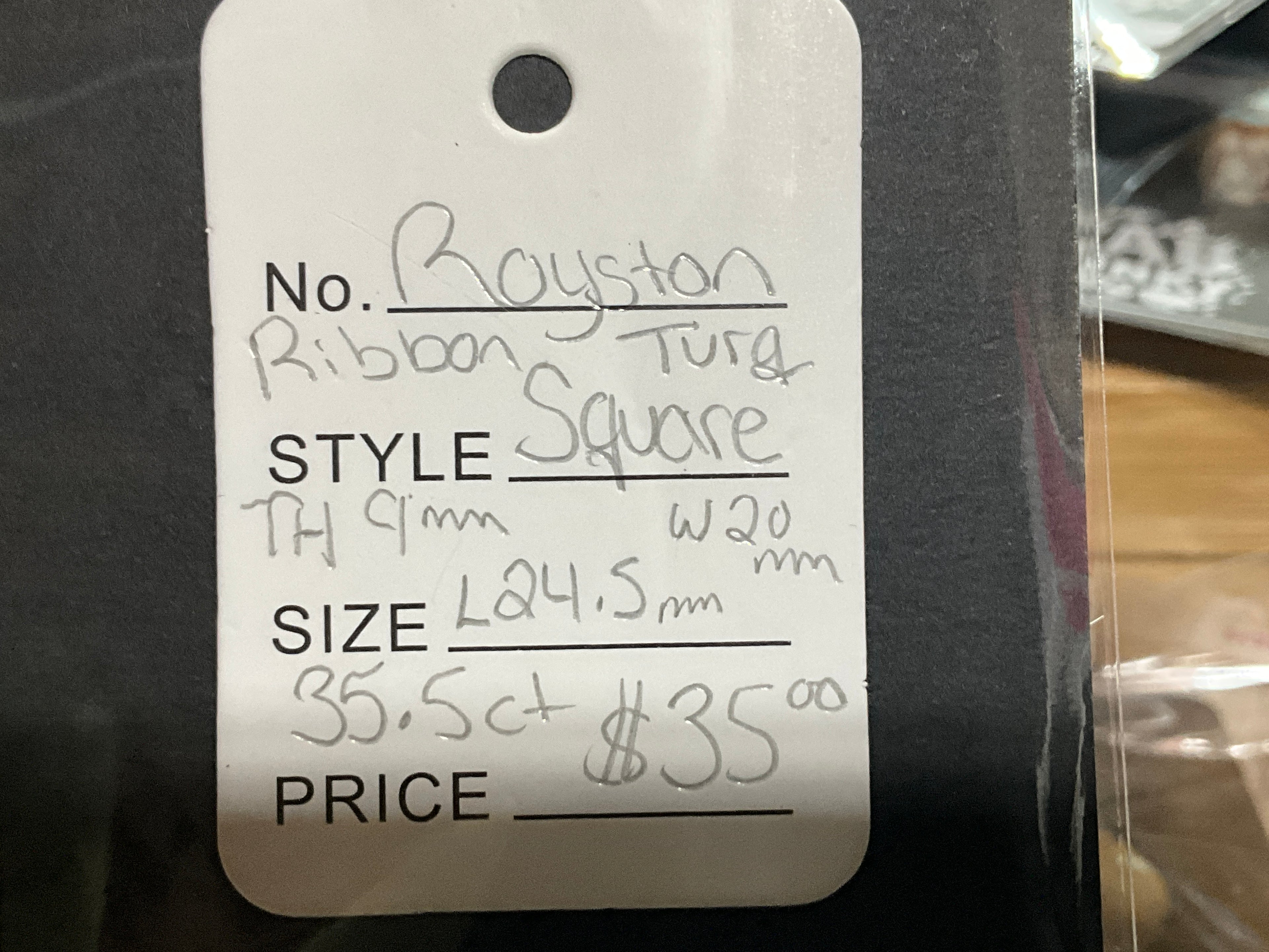 Royston Ribbon Turquoise