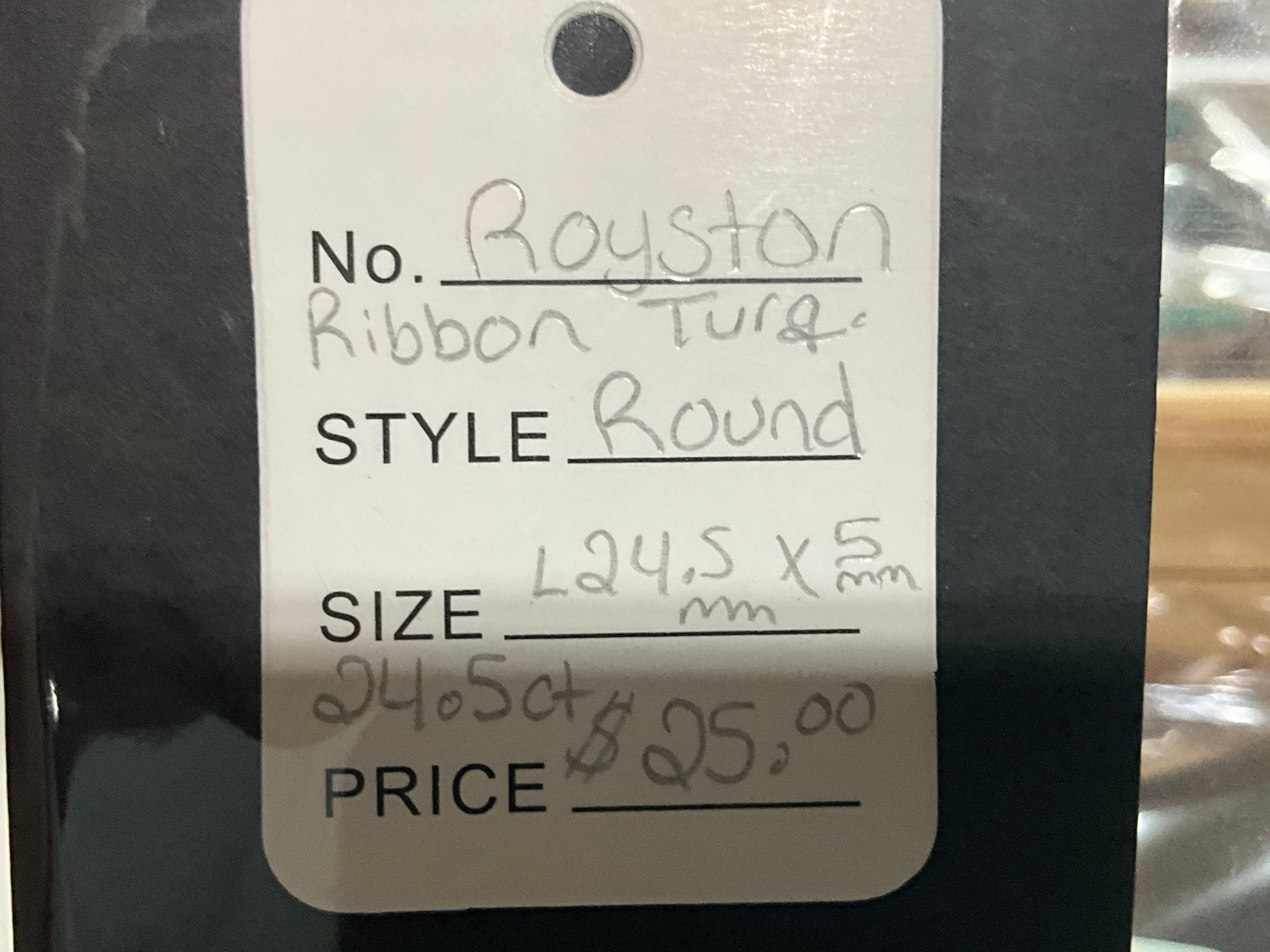 Royston Ribbon Turquoise
