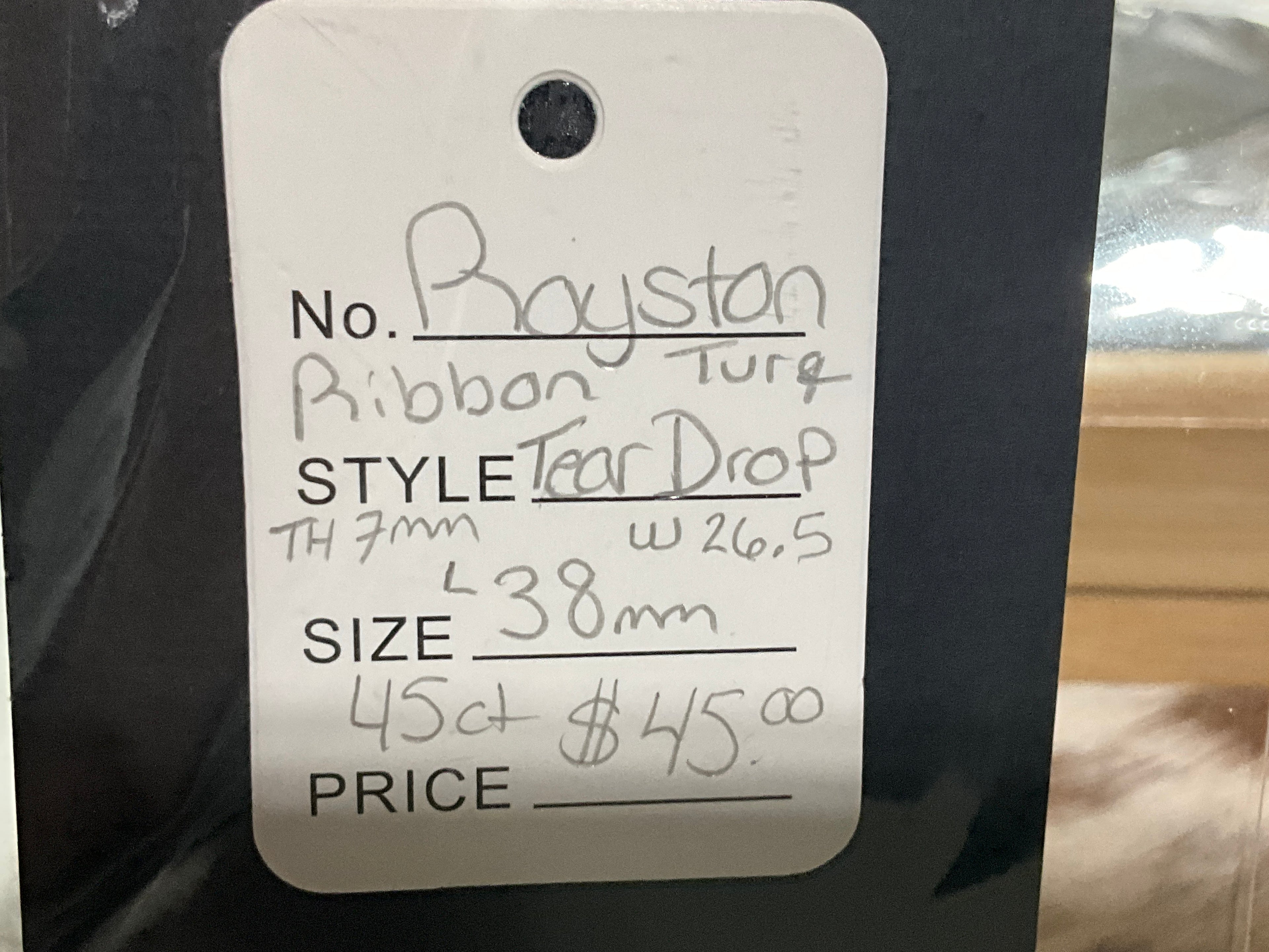 Royston Ribbon Turquoise