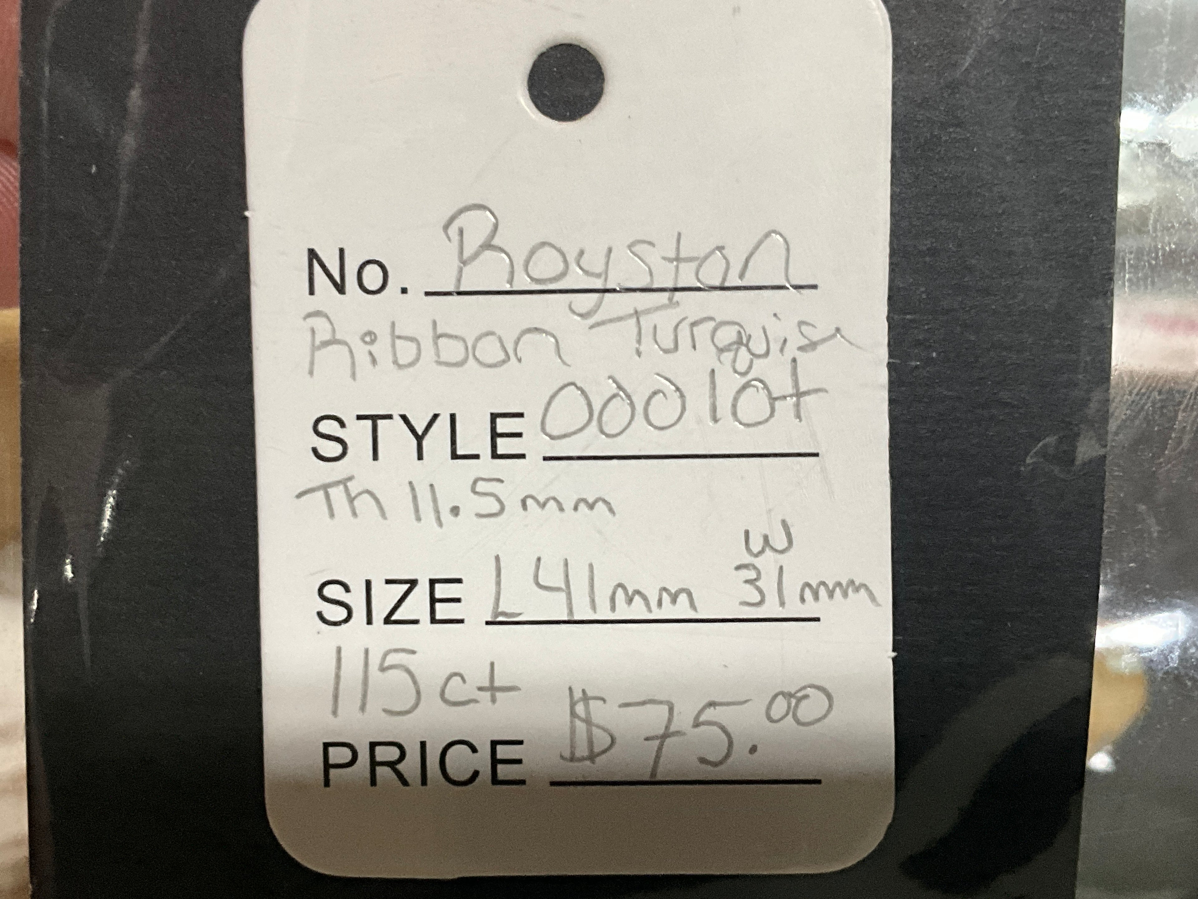 Royston Ribbon Turquoise