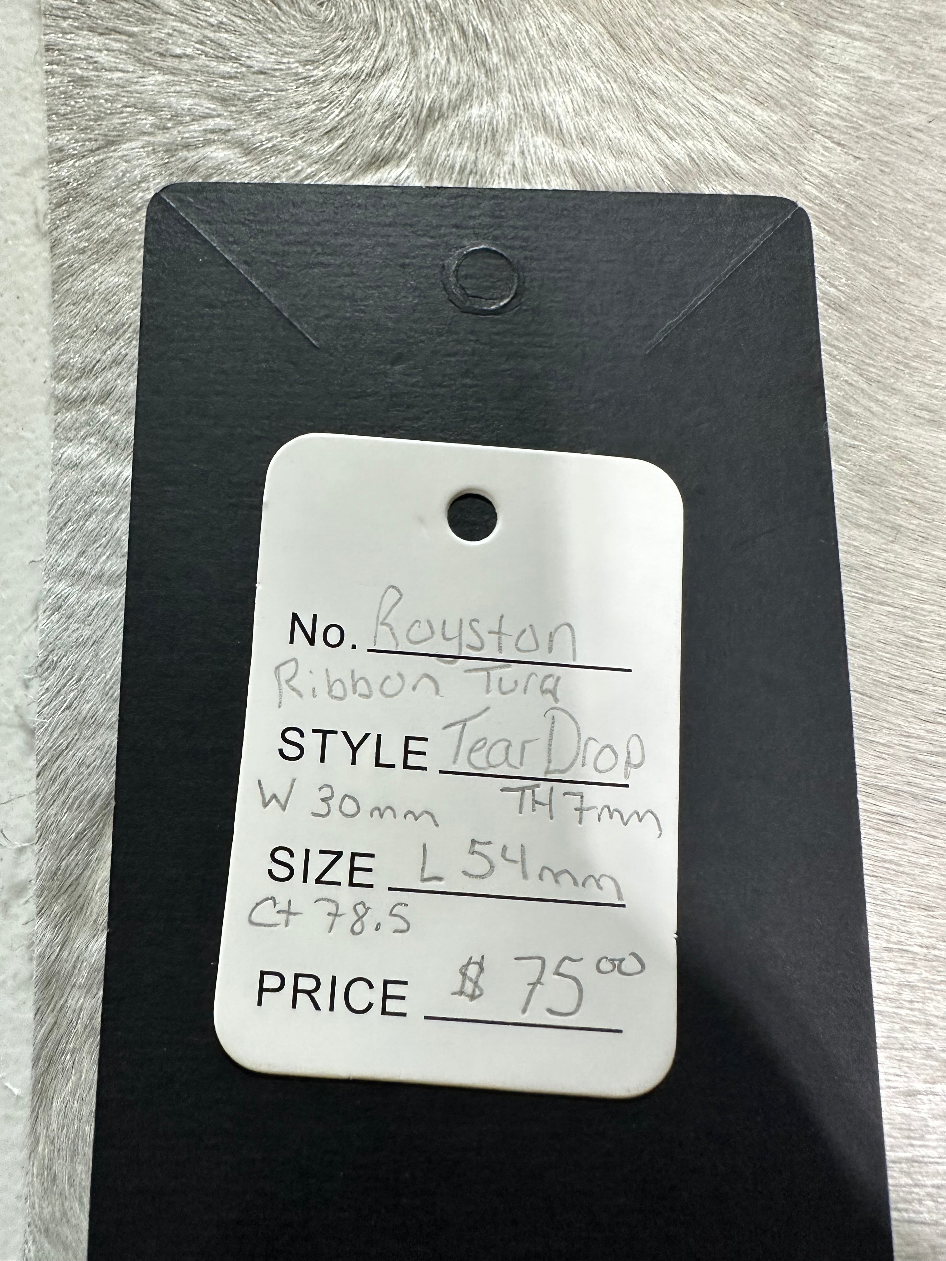 Royston Ribbon Turquoise